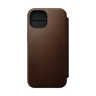 Nomad Modern Leather Folio for iPhone 15 - Brown