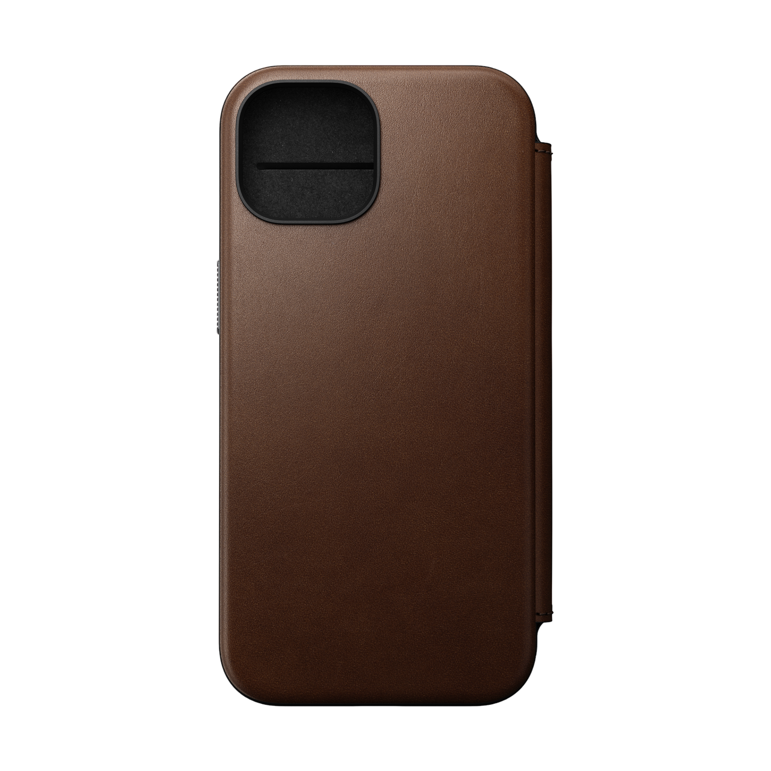 Nomad Modern Leather Folio for iPhone 15 - Brown - Discontinued