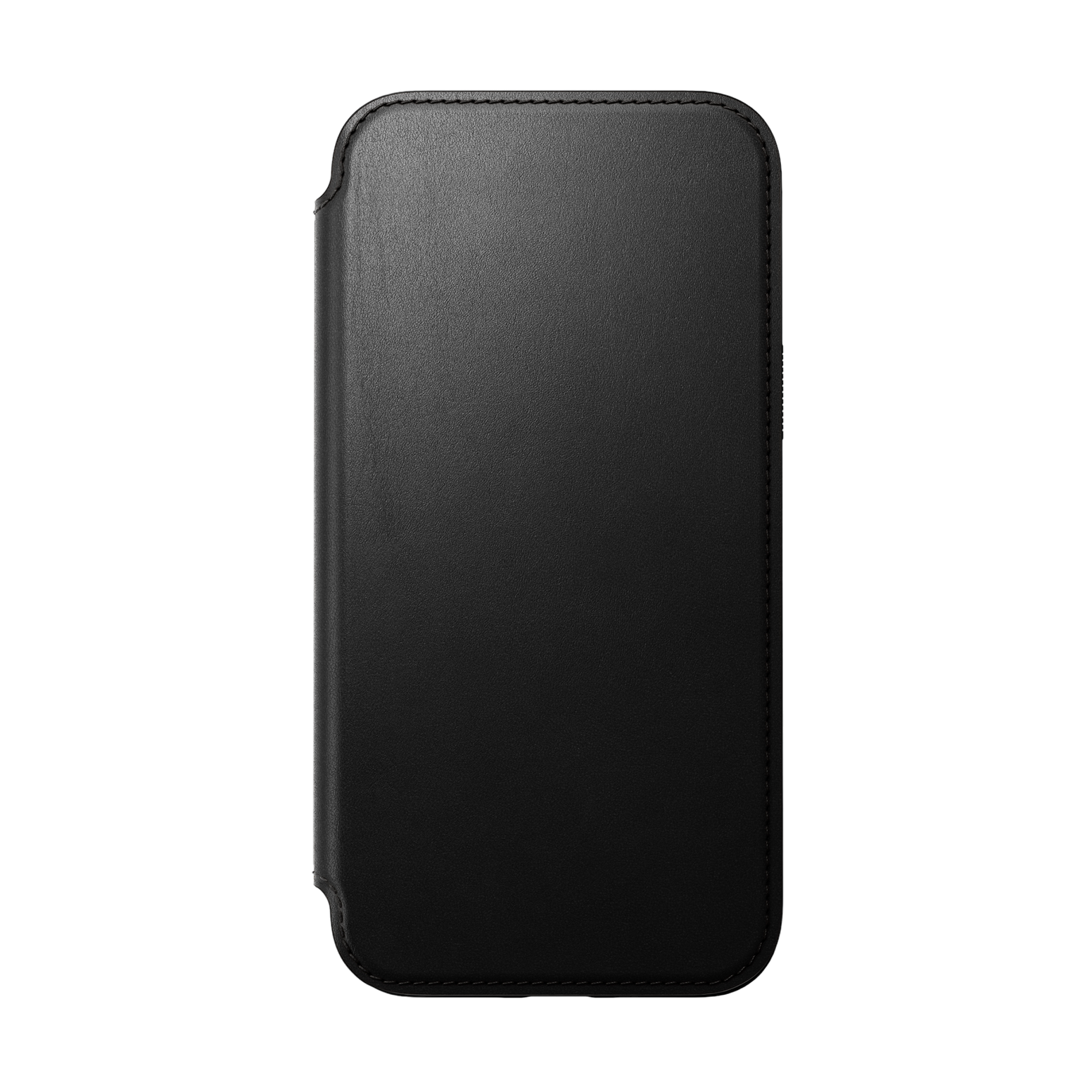 Nomad Modern Leather Folio for iPhone 15 Plus - Black