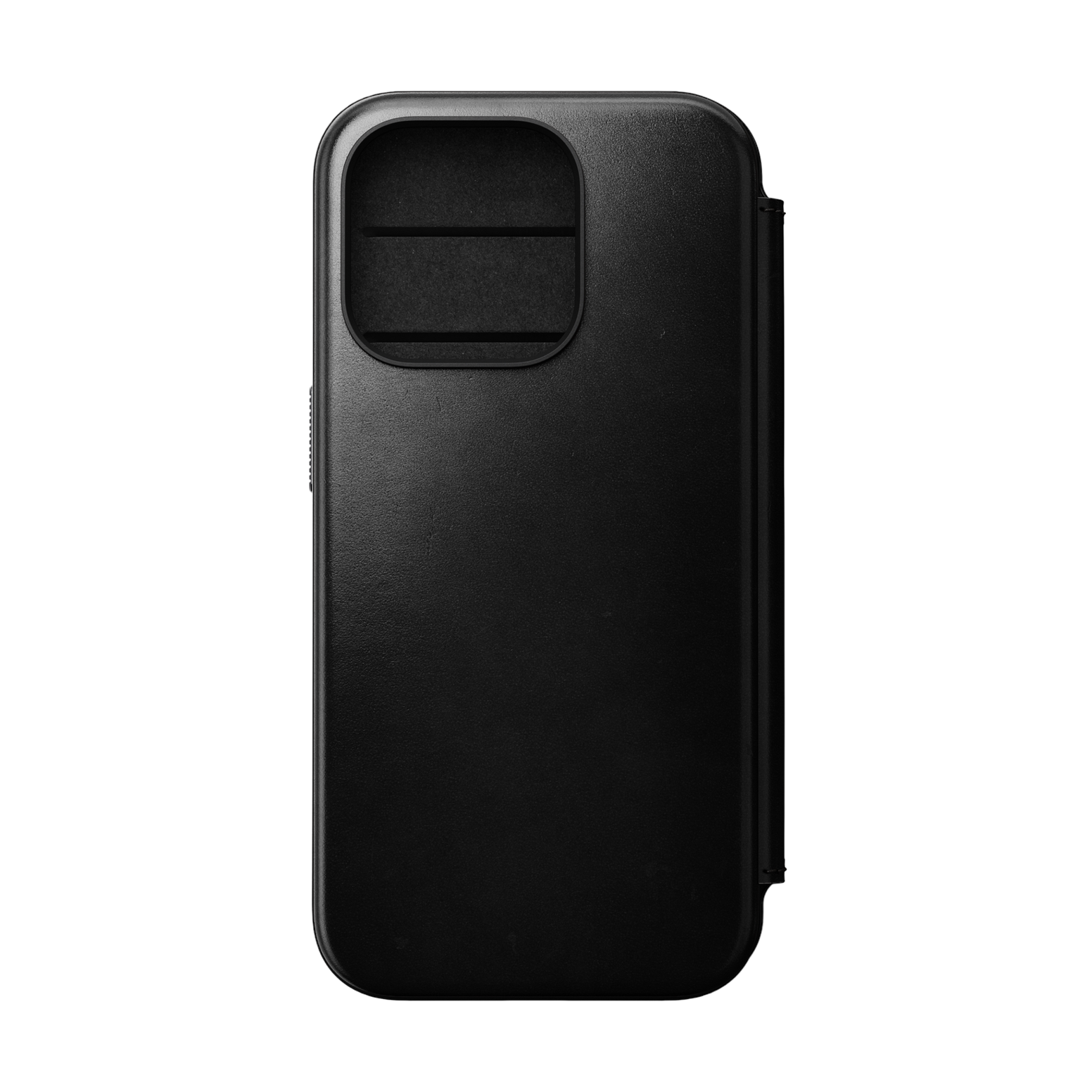 Nomad Modern Folio with Horween Leather for iPhone 15 Pro - Black