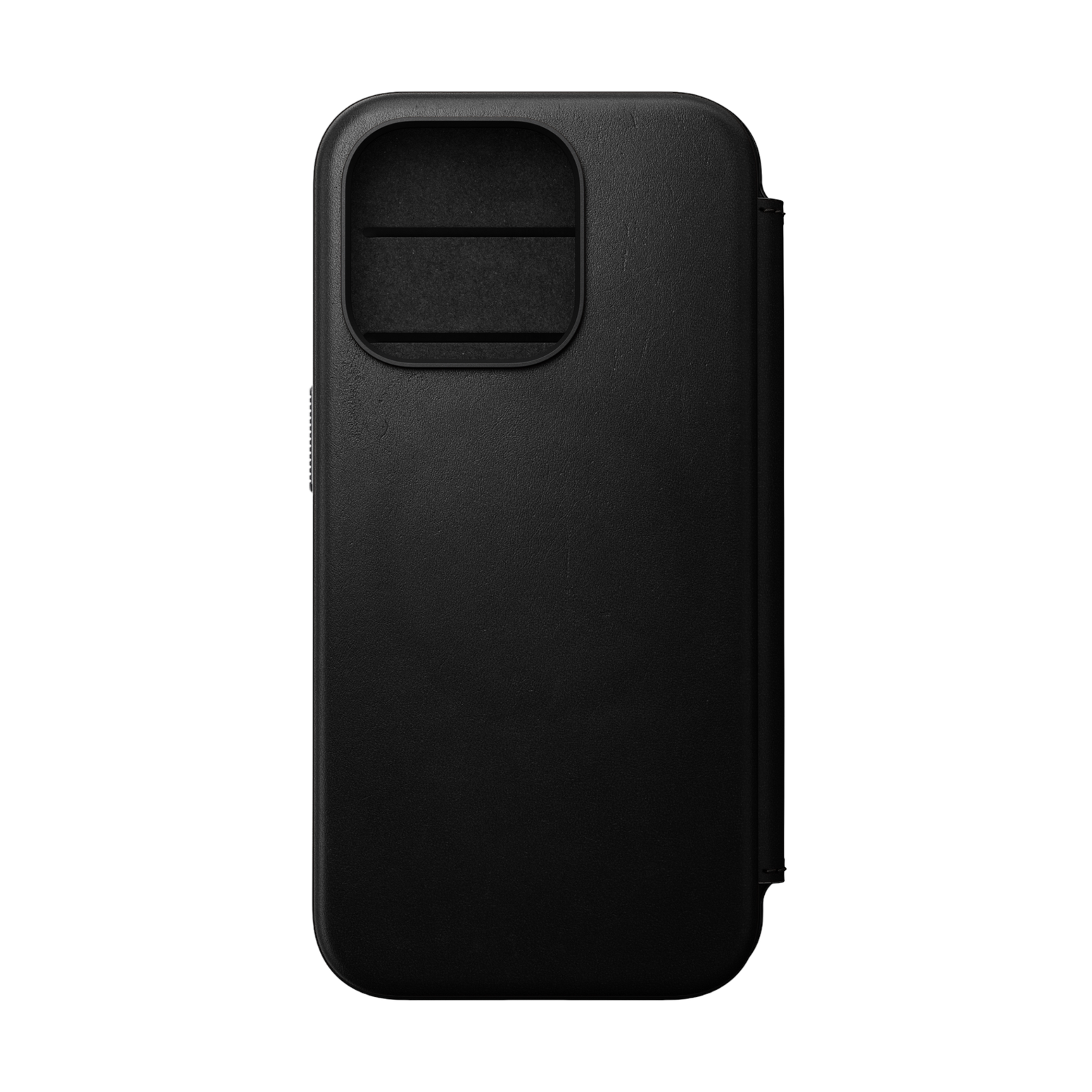 Nomad Modern Leather Folio for iPhone 15 Pro - Black