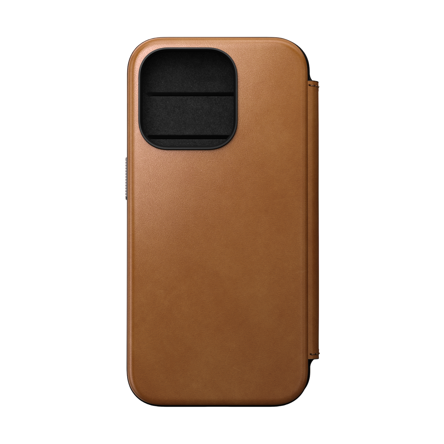 Nomad Modern Leather Folio for iPhone 15 Pro - English Tan - Discontinued