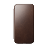 Nomad Modern Folio with Horween Leather for iPhone 15 Pro - Rustic Brown