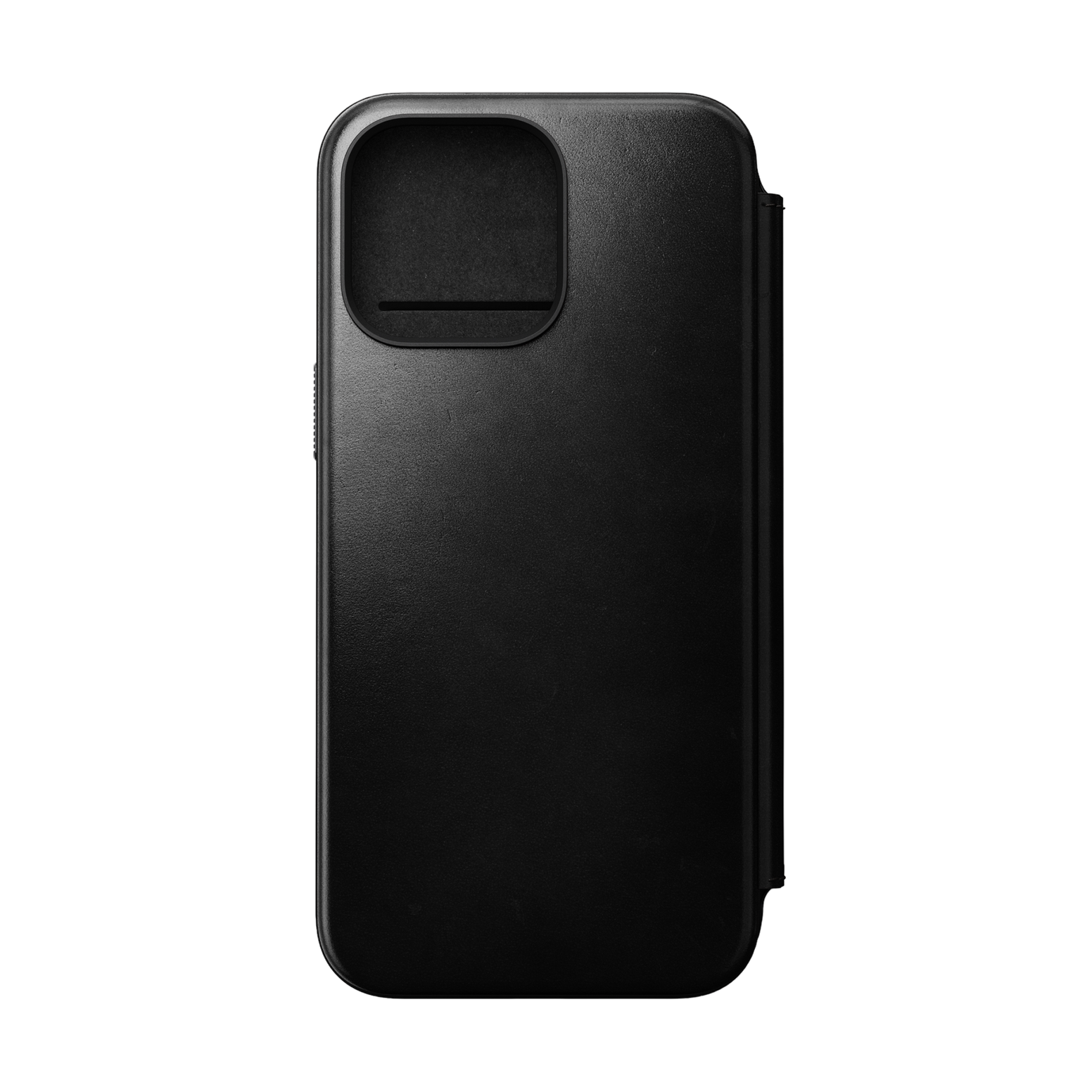 Nomad Modern Folio with Horween Leather for iPhone 15 Pro Max - Black