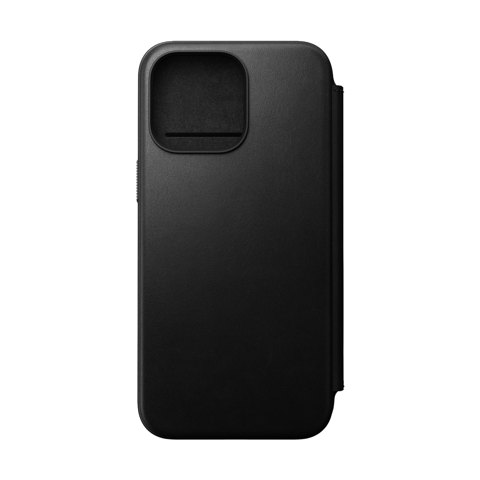 Nomad Modern Leather Folio for iPhone 15 Pro Max - Black