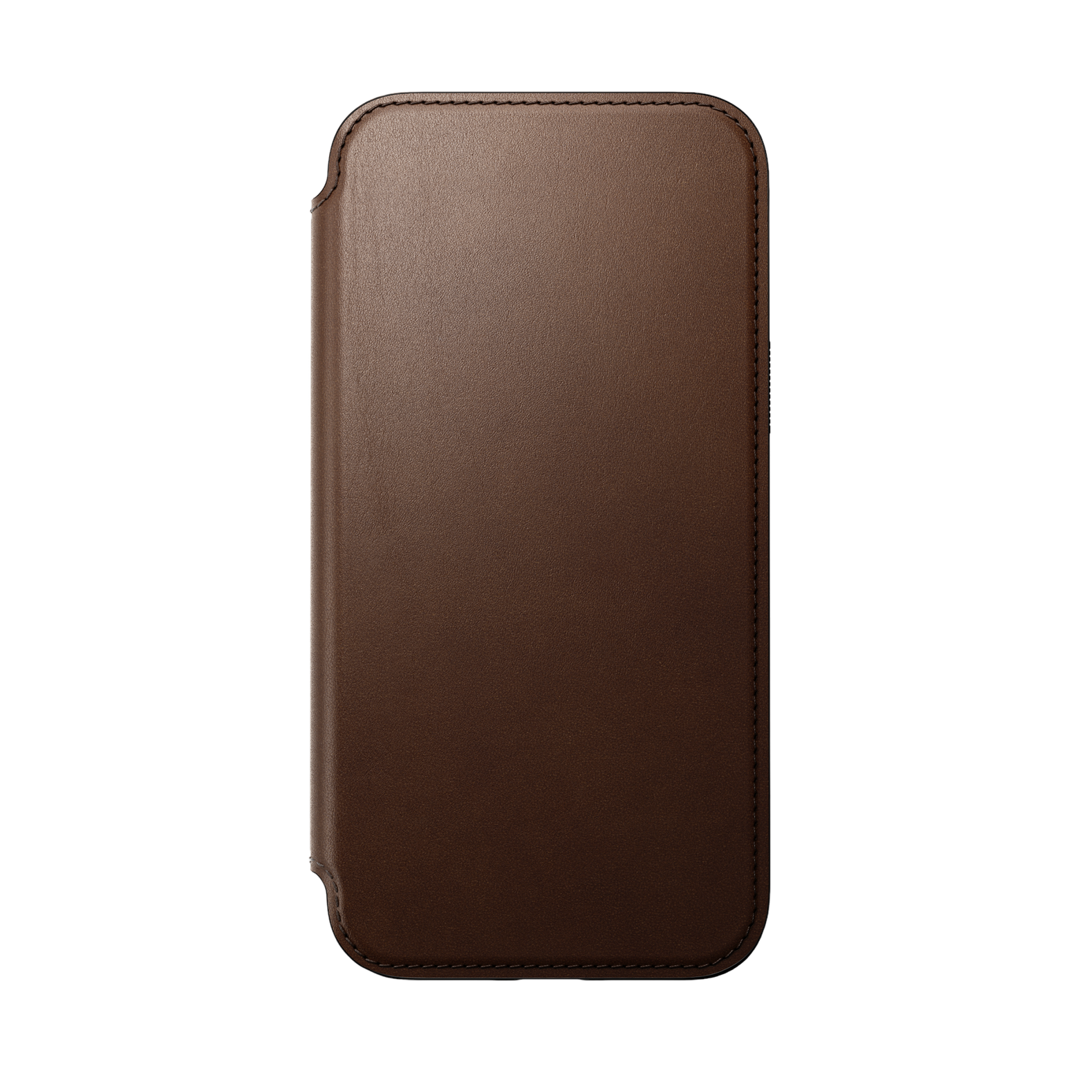 Nomad Modern Leather Folio for iPhone 15 Pro Max - Brown