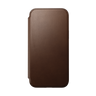 Nomad Modern Leather Folio for iPhone 15 Pro Max - Brown