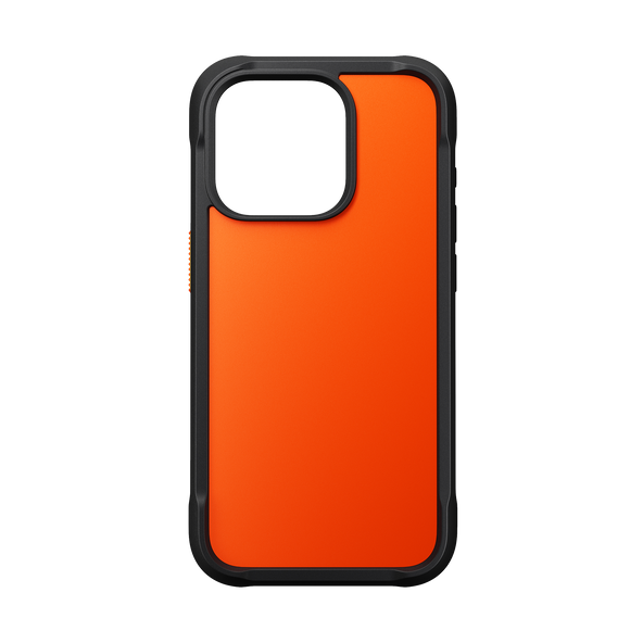 Nomad Rugged Case for iPhone 15 Pro - Ultra Orange