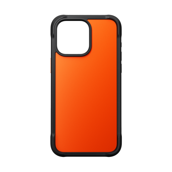 Nomad Rugged Case for iPhone 15 Pro Max - Ultra Orange - Open Box