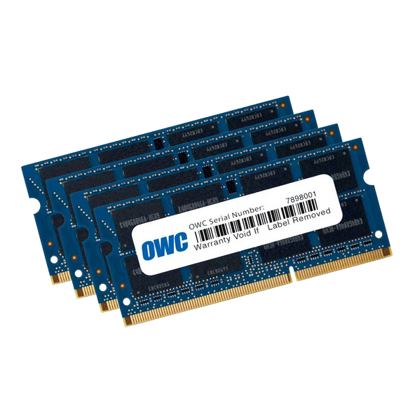 OWC 64GB Matched Memory Upgrade Kit (4 x 16GB) 1867MHz PC3-14900 DDR3 SO-DIMM