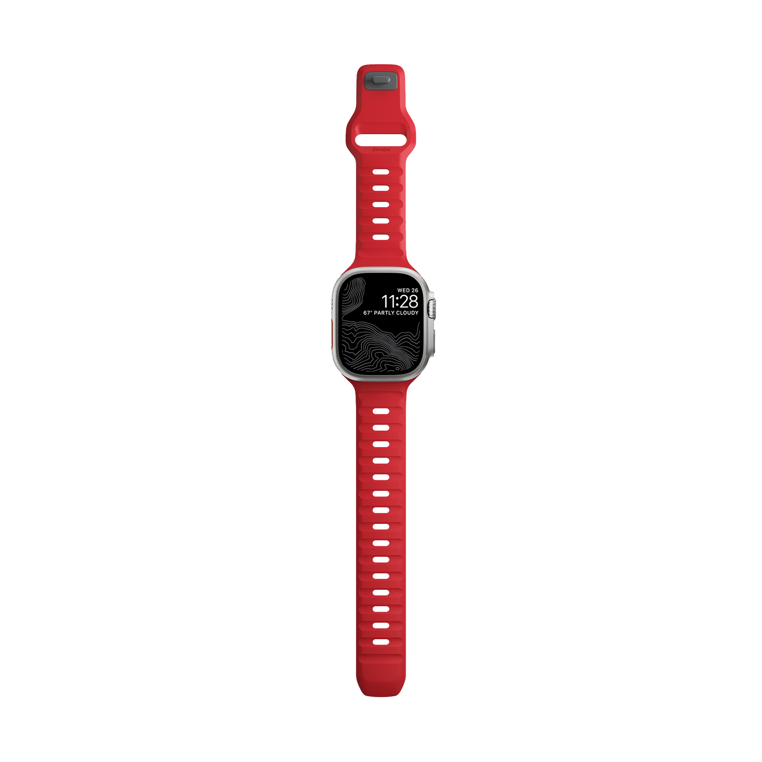 Nomad Sport Band - 45/49mm - Night Watch Red - Limited Edition - Exclusive to MegaMac
