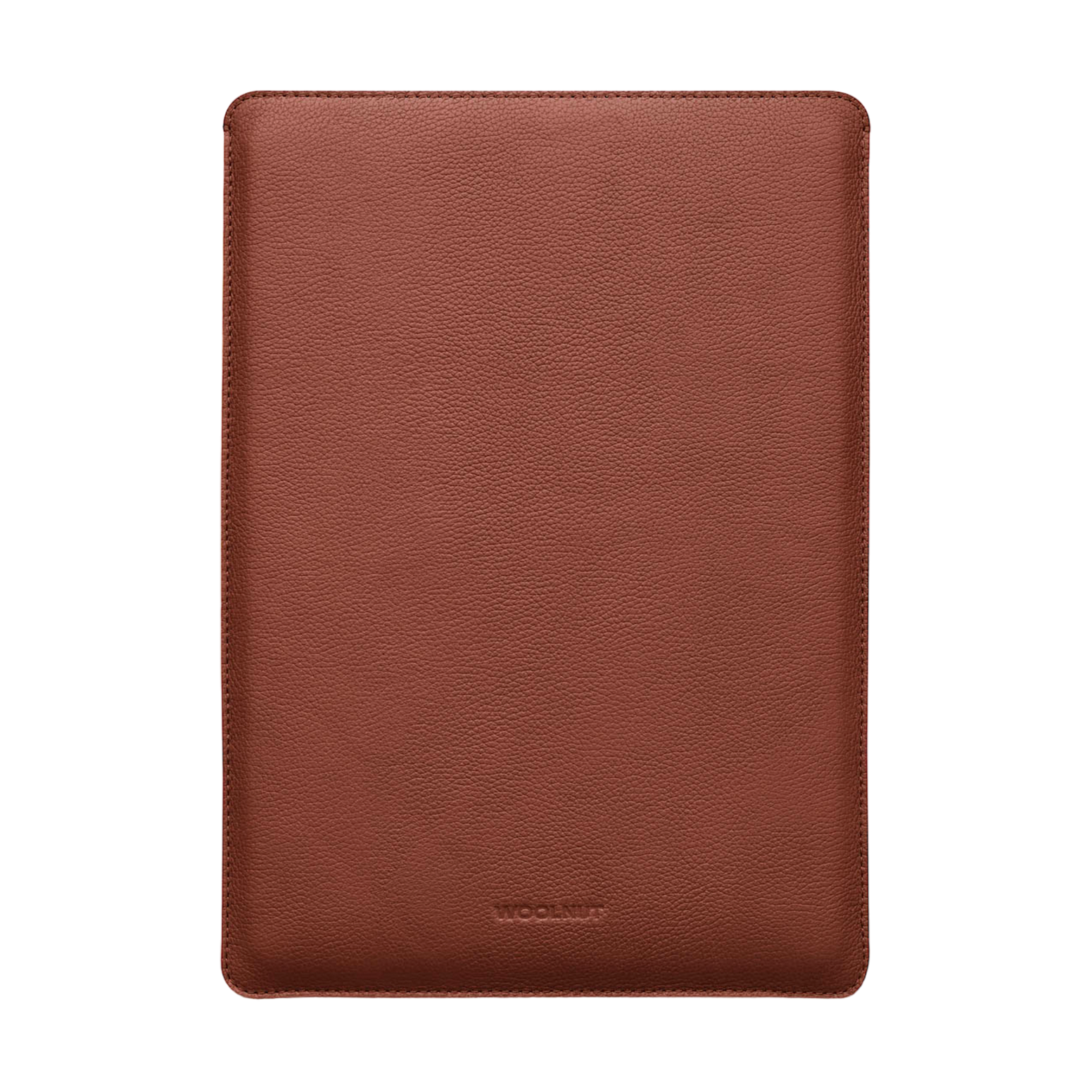 WOOLNUT Leather Sleeve for 15-inch MacBook Air - Cognac