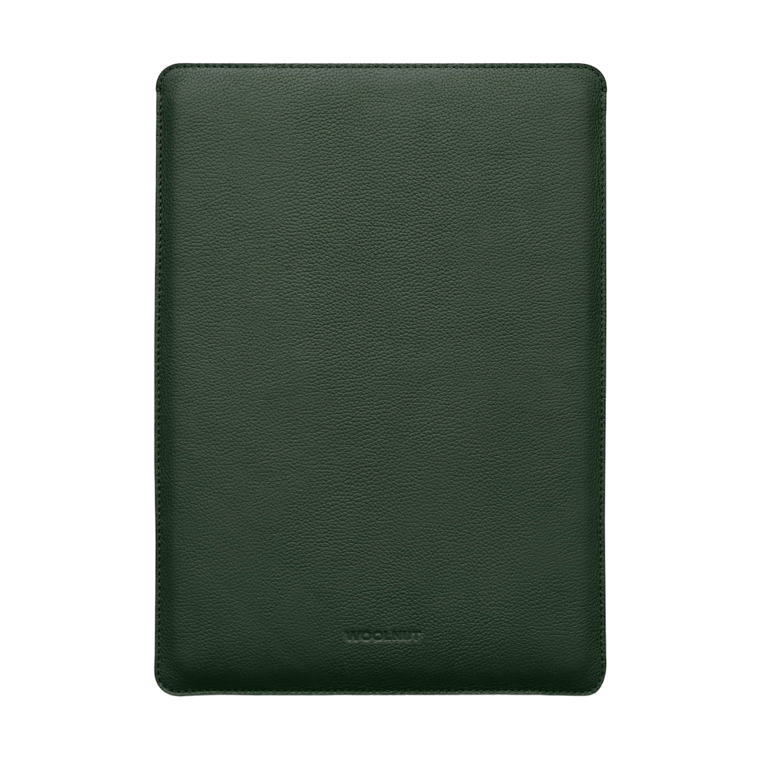 WOOLNUT Leather Sleeve for 15-Inch MacBook Air - Green