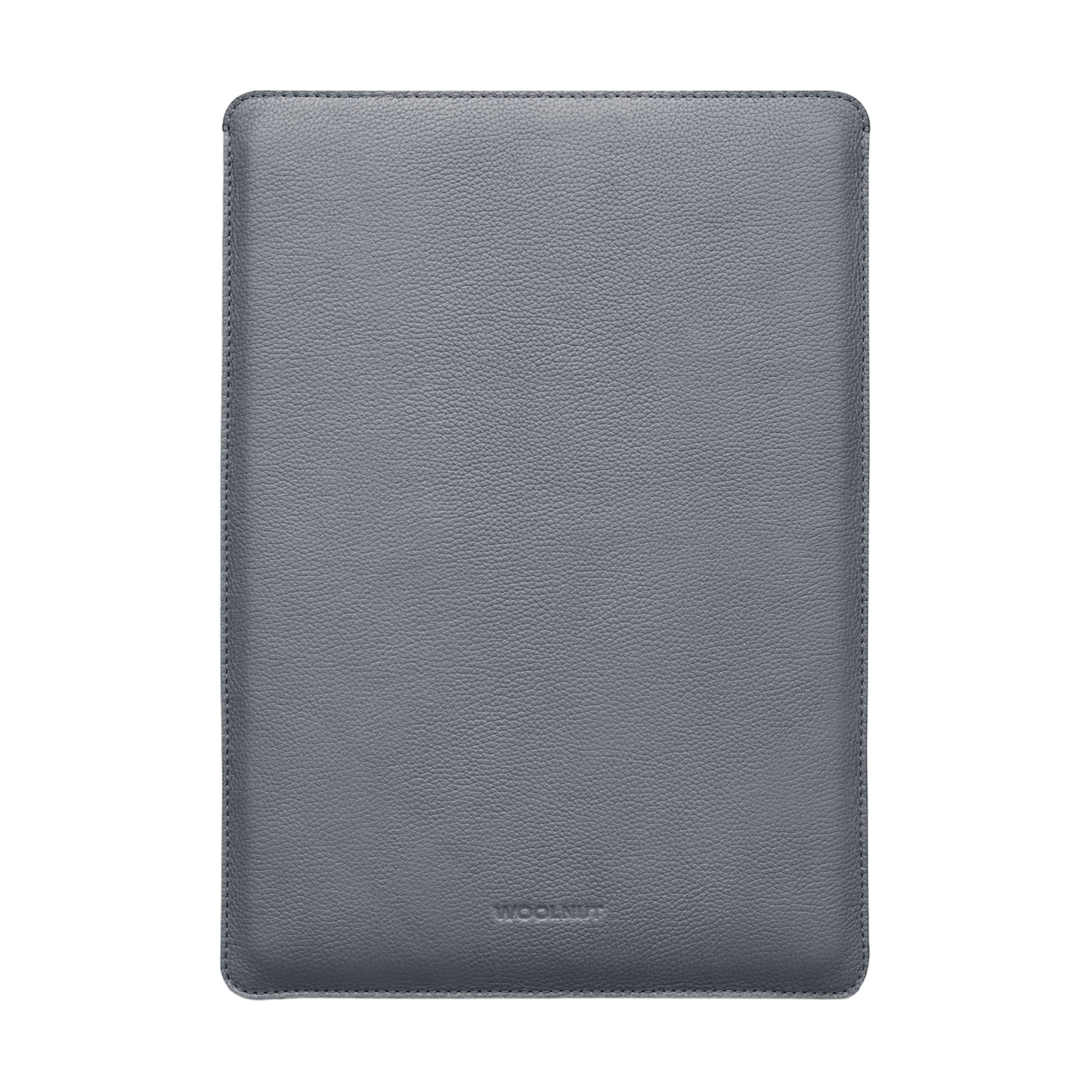 WOOLNUT Leather Sleeve for 15-Inch MacBook Air - Grey