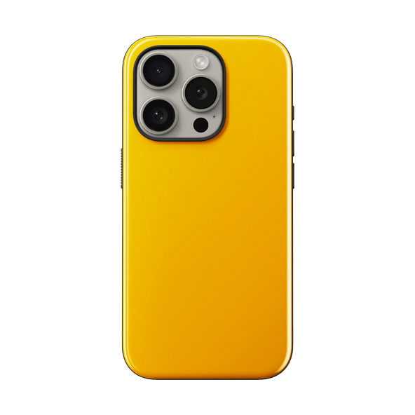 Nomad Sport Case for iPhone 15 Pro - Racing Yellow  - Limited Edition - Exclusive to MegaMac