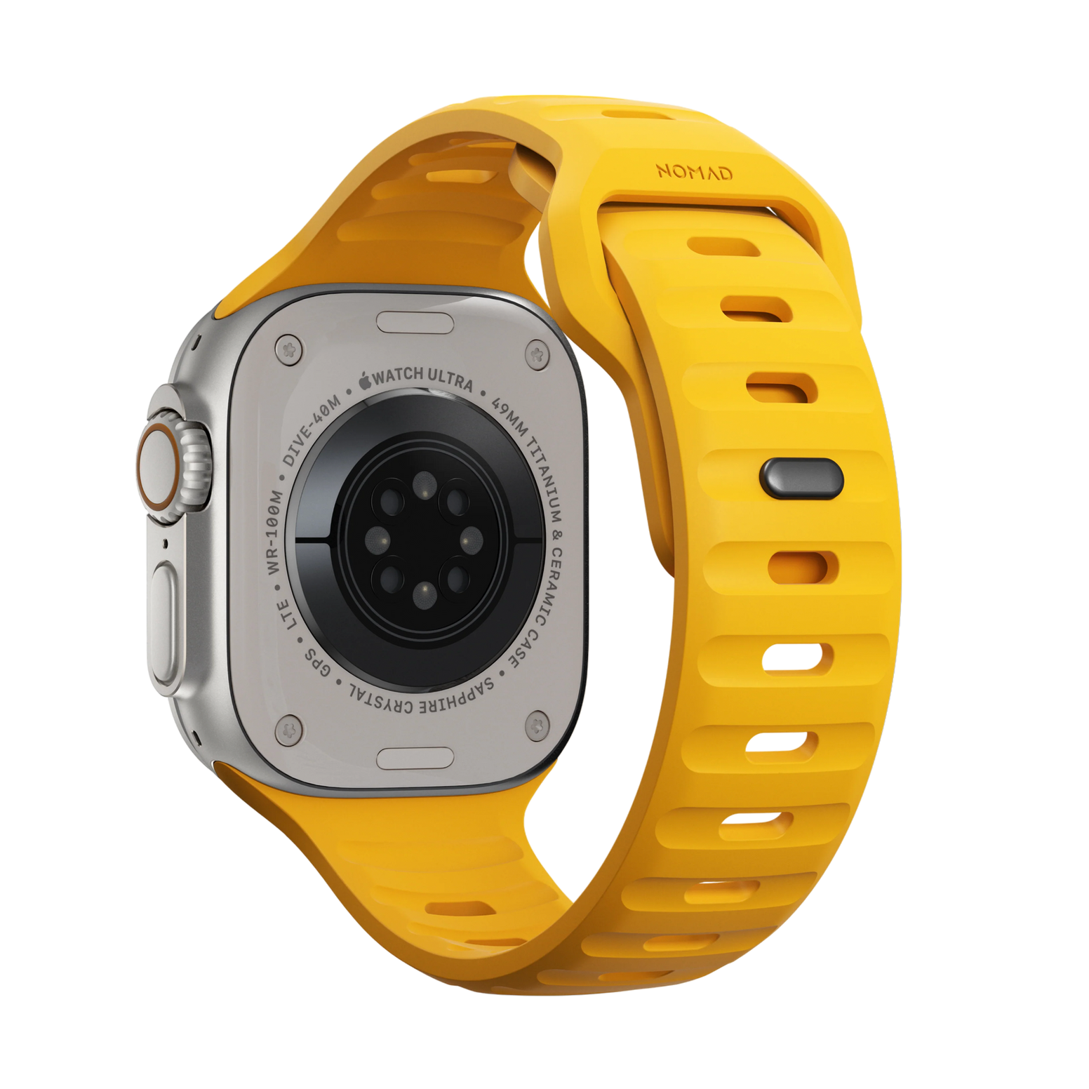 Nomad Sport Band - 45/49mm - Racing Yellow - Limited Edition - Exclusive to MegaMac