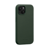 WOOLNUT Leather Case for iPhone 15 - Green