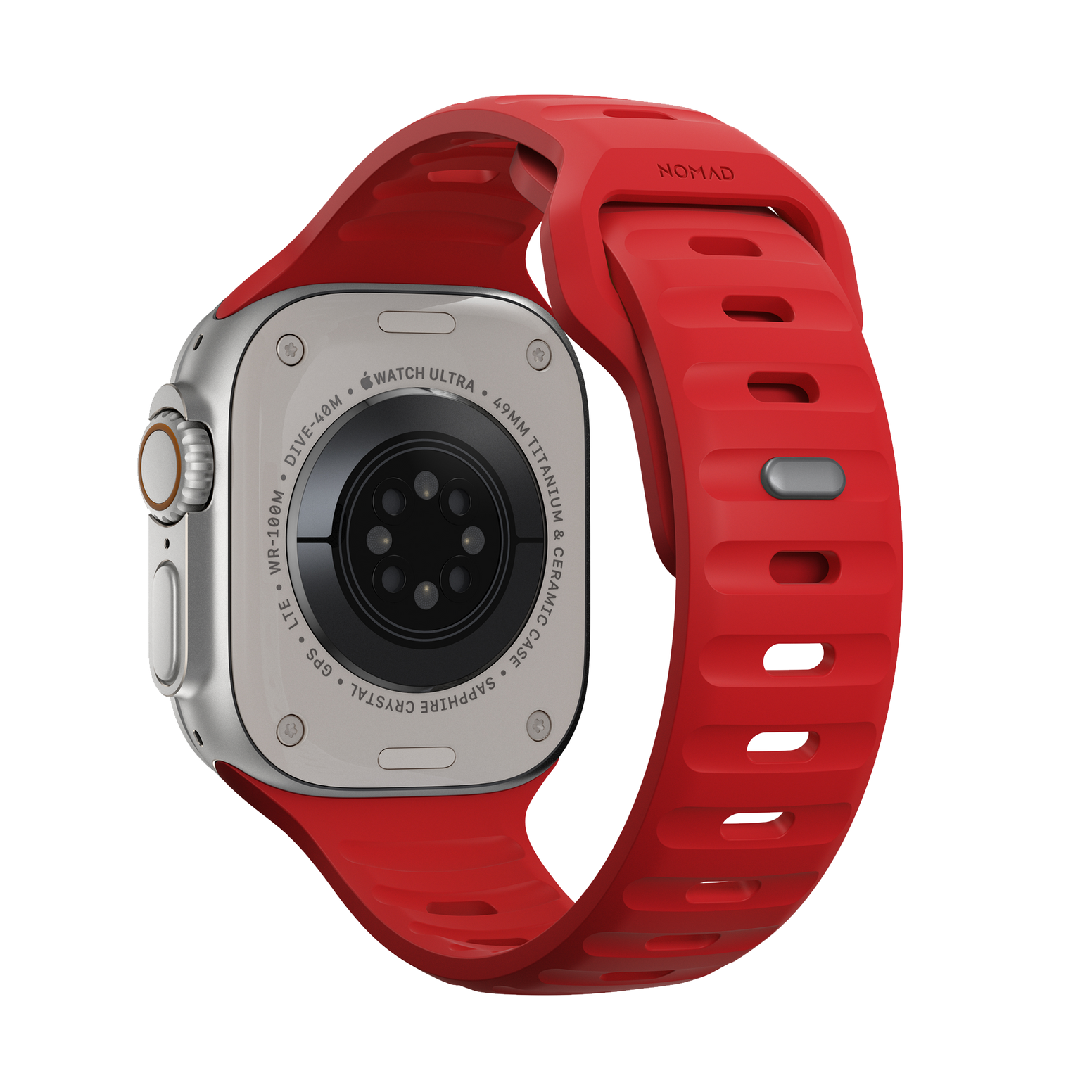 Nomad Sport Band - 45/49mm - Night Watch Red - Limited Edition - Exclusive to MegaMac