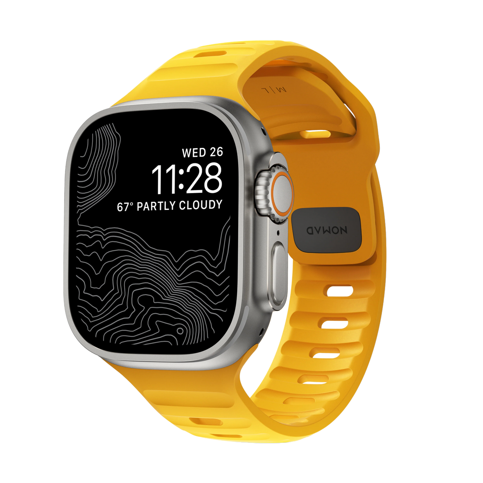 Nomad Sport Band - 45/49mm - Racing Yellow - Limited Edition - Exclusive to MegaMac