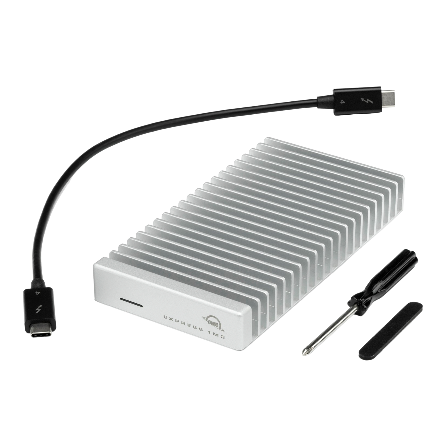 OWC Express 1M2 NVMe USB4 External SSD Enclosure