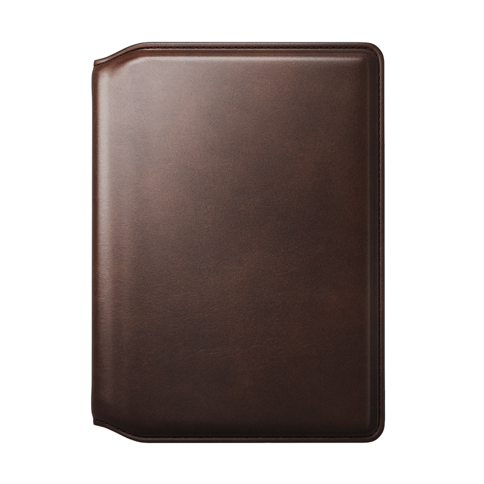 Nomad Passport Wallet with Horween Leather - Rustic Brown