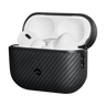 PITAKA MagEZ Case for AirPods Pro (2nd Gen) - Black