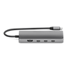 Satechi USB-C Multiport Adapter 8K With Ethernet V3 - Space Grey