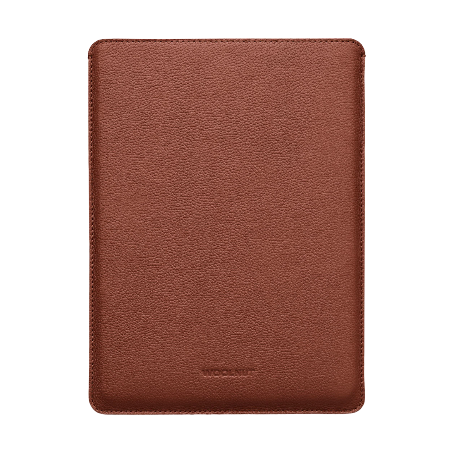 WOOLNUT Leather Sleeve for 14-inch MacBook Pro - Cognac