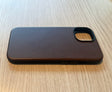 Nomad Modern Leather Case for iPhone 15 - Brown - Open Box