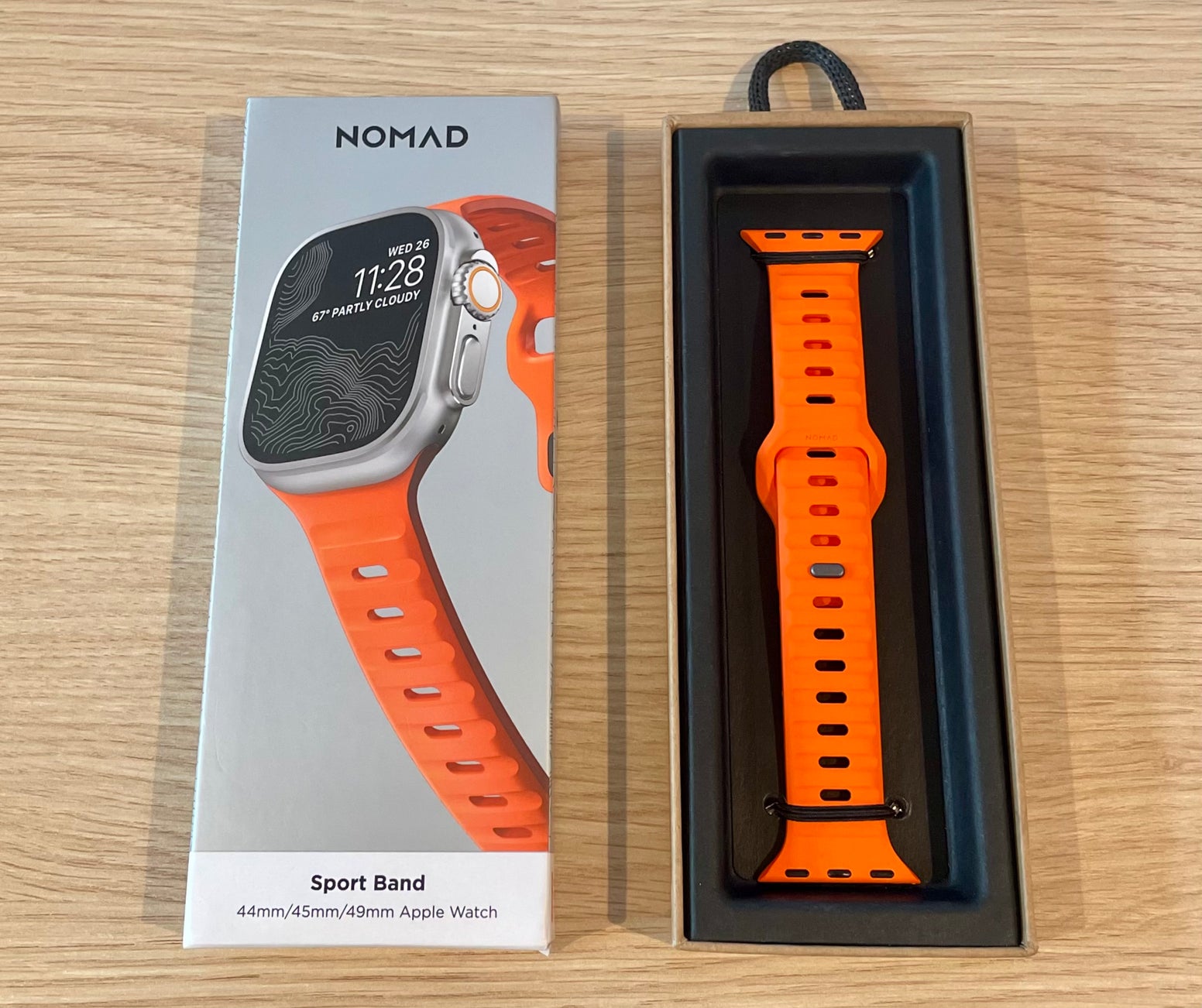 Nomad Sport Band - 45/49mm - Ultra Orange - Open Box