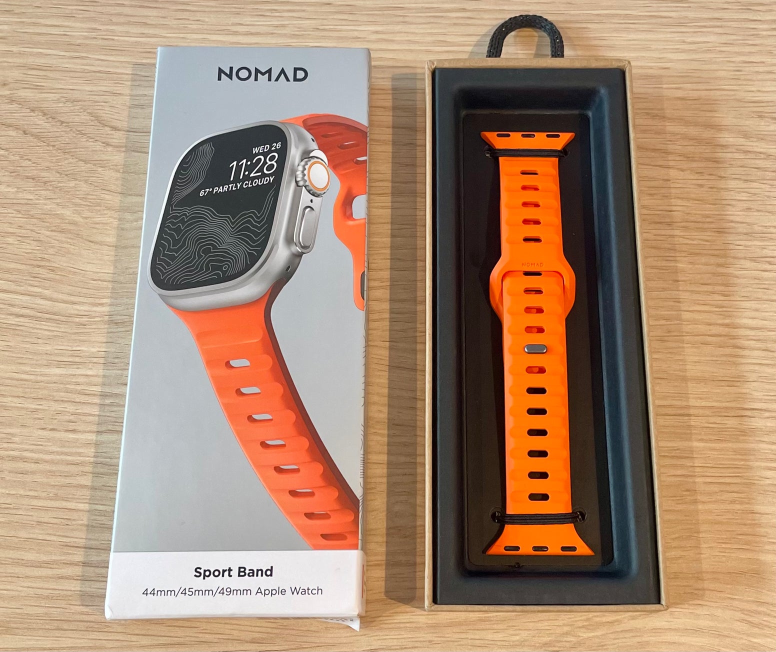 Nomad Sport Band - 45/49mm - Ultra Orange - Open Box