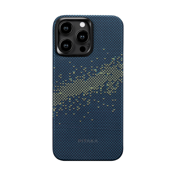 PITAKA StarPeak MagEZ Case 4 for iPhone 15 Pro - Milky Way Galaxy