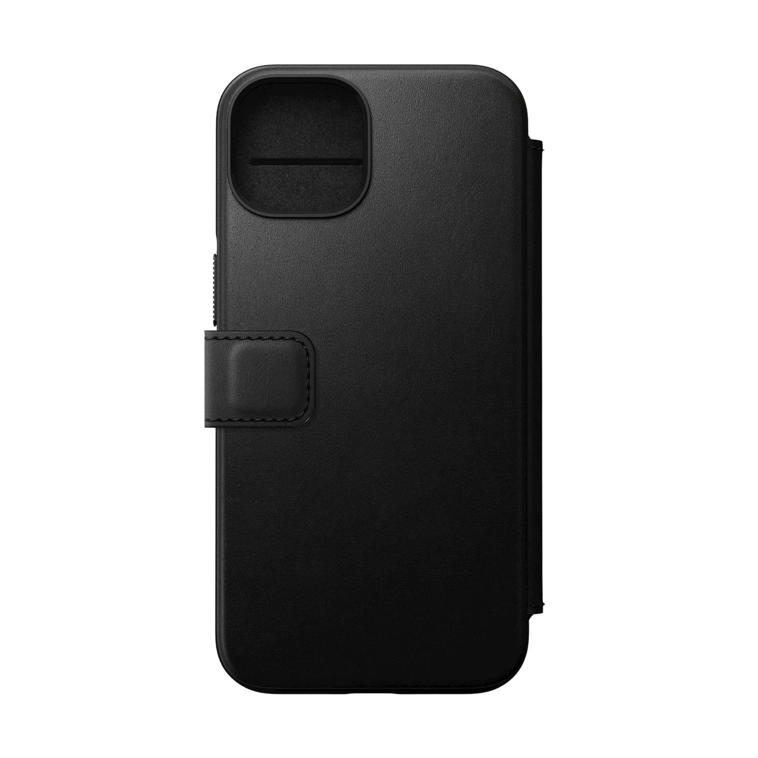 Nomad Modern Leather Folio for iPhone 14 - Black - Discontinued