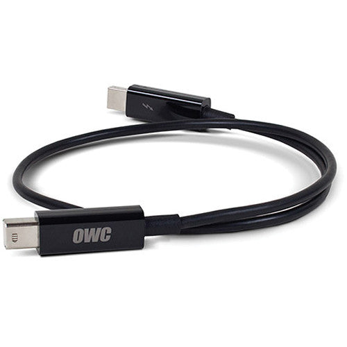 OWC Thunderbolt 2 Cable (0.5 m) - Black - Discontinued