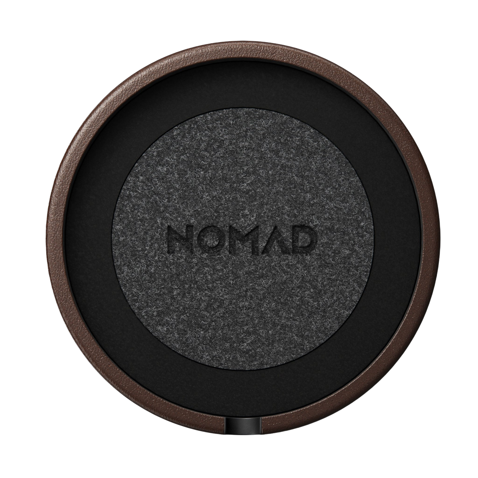 Nomad Horween Leather Cover for MagSafe Puck - Rustic Brown - Discontinued