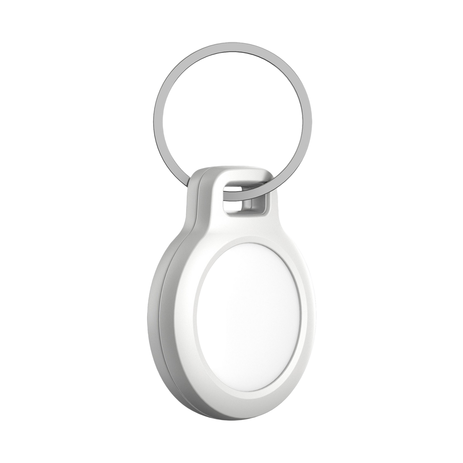 Nomad Rugged AirTag Pet Tag - White - Discontinued