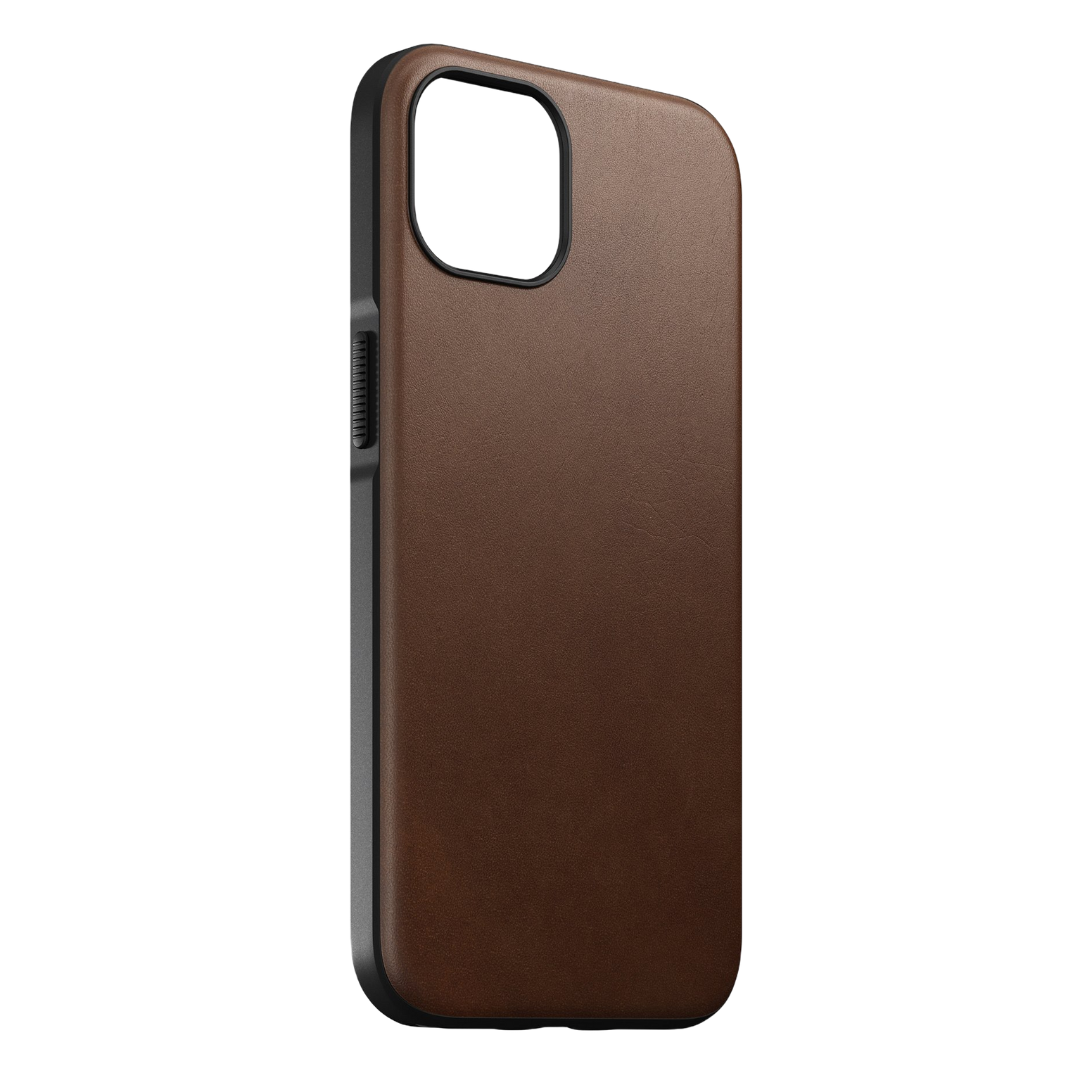 Nomad Modern MagSafe Case with Horween Leather for iPhone 13 - Rustic Brown - Discontinued