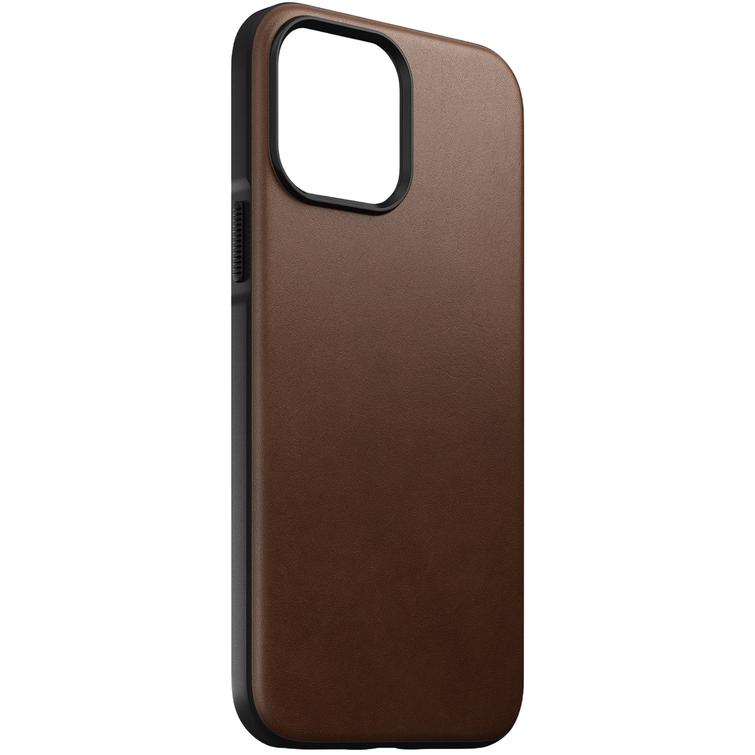 Nomad Modern MagSafe Case with Horween Leather for iPhone 13 Pro Max - Rustic Brown - Discontinued