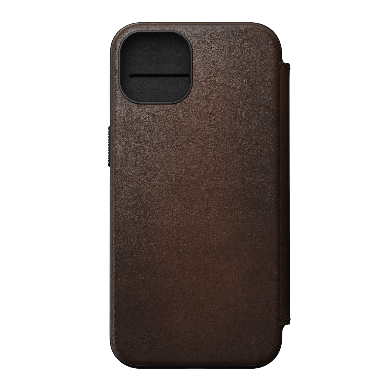 Nomad Modern MagSafe Folio with Horween Leather for iPhone 13 - Rustic Brown - Discontinued
