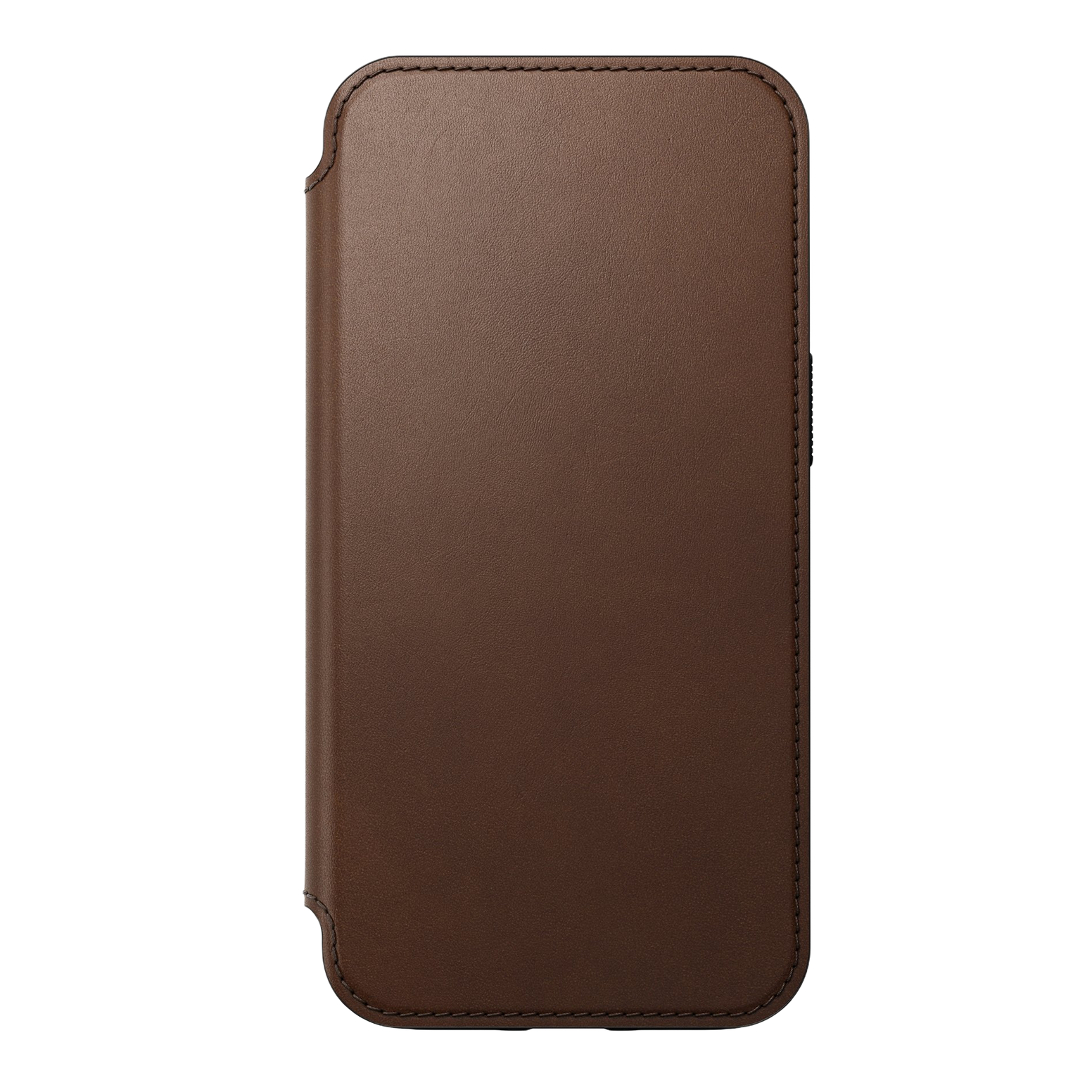 Nomad Modern MagSafe Folio with Horween Leather for iPhone 13 - Rustic Brown - Discontinued