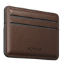 Nomad Horween Leather Card Wallet - Rustic Brown - Discontinued