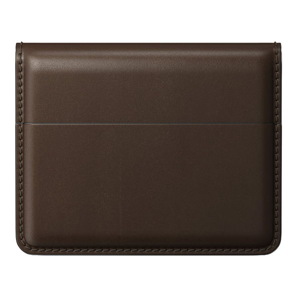 Nomad Horween Leather Card Wallet Plus - Rustic Brown - Discontinued