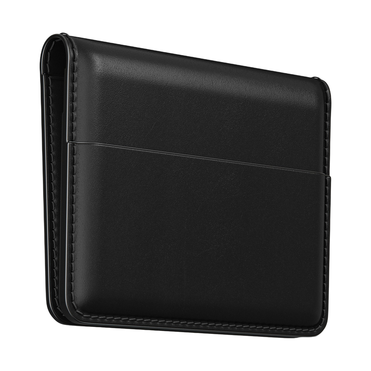 Nomad Horween Leather Card Wallet Plus - Black - Discontinued