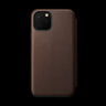 Nomad Rugged Folio Leather Case for iPhone 11 Pro - Rustic Brown - Discontinued