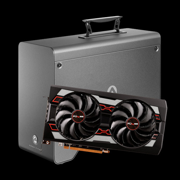 AKiTiO Node Titan Thunderbolt 3 eGPU Enclosure + Radeon RX 5700 XT Graphics Card Bundle - Discontinued
