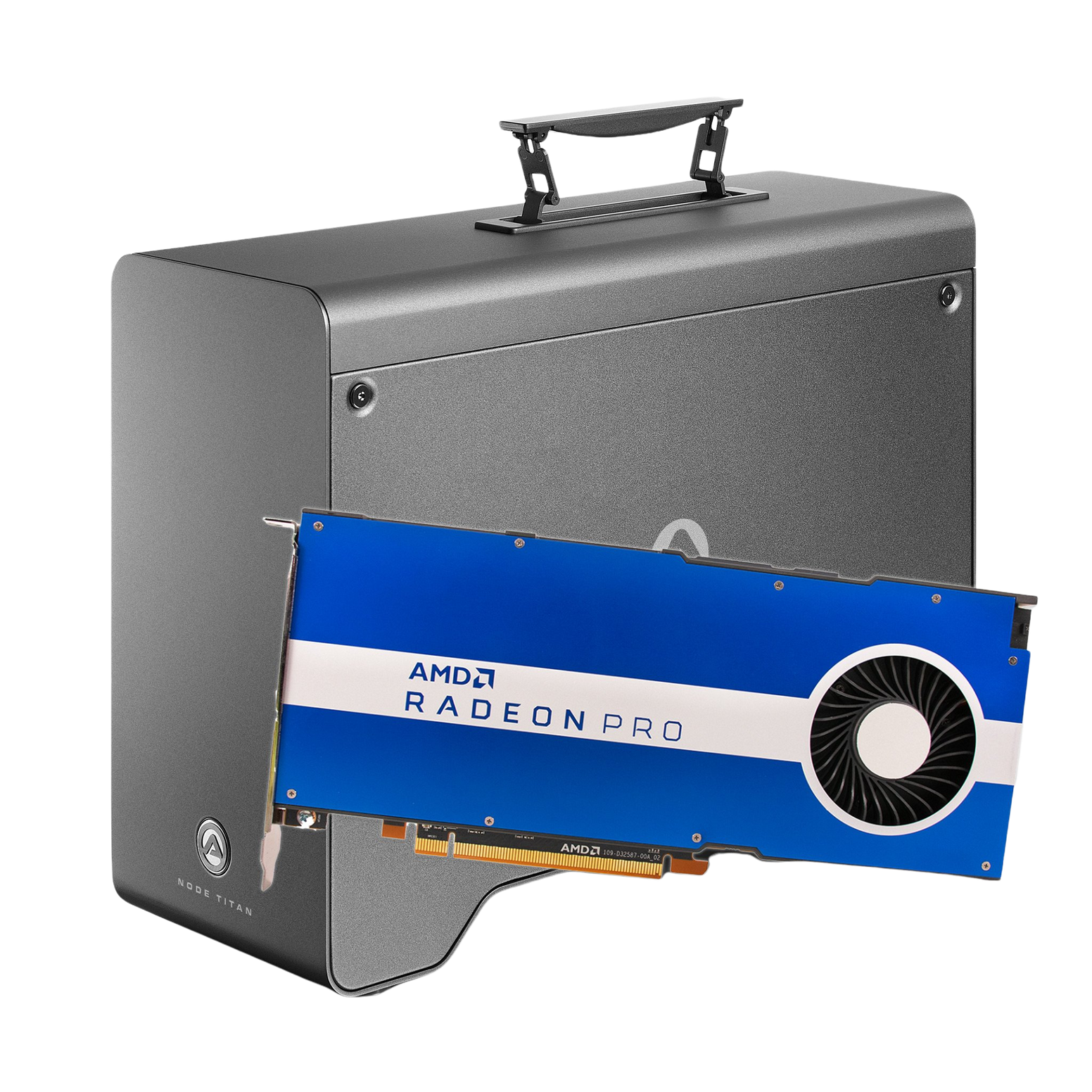 AKiTiO Node Titan Thunderbolt 3 eGPU Enclosure + Radeon Pro W5700 Graphics Card Bundle - Discontinued
