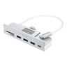 Satechi USB-C Clamp Hub for 24-inch iMac - Silver