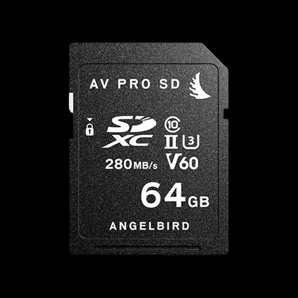 Angelbird 64GB AV PRO MK2 V60 SD Memory Card