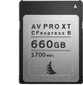 Angelbird 660GB AV Pro CFexpress XT 2.0 Memory Card - Discontinued