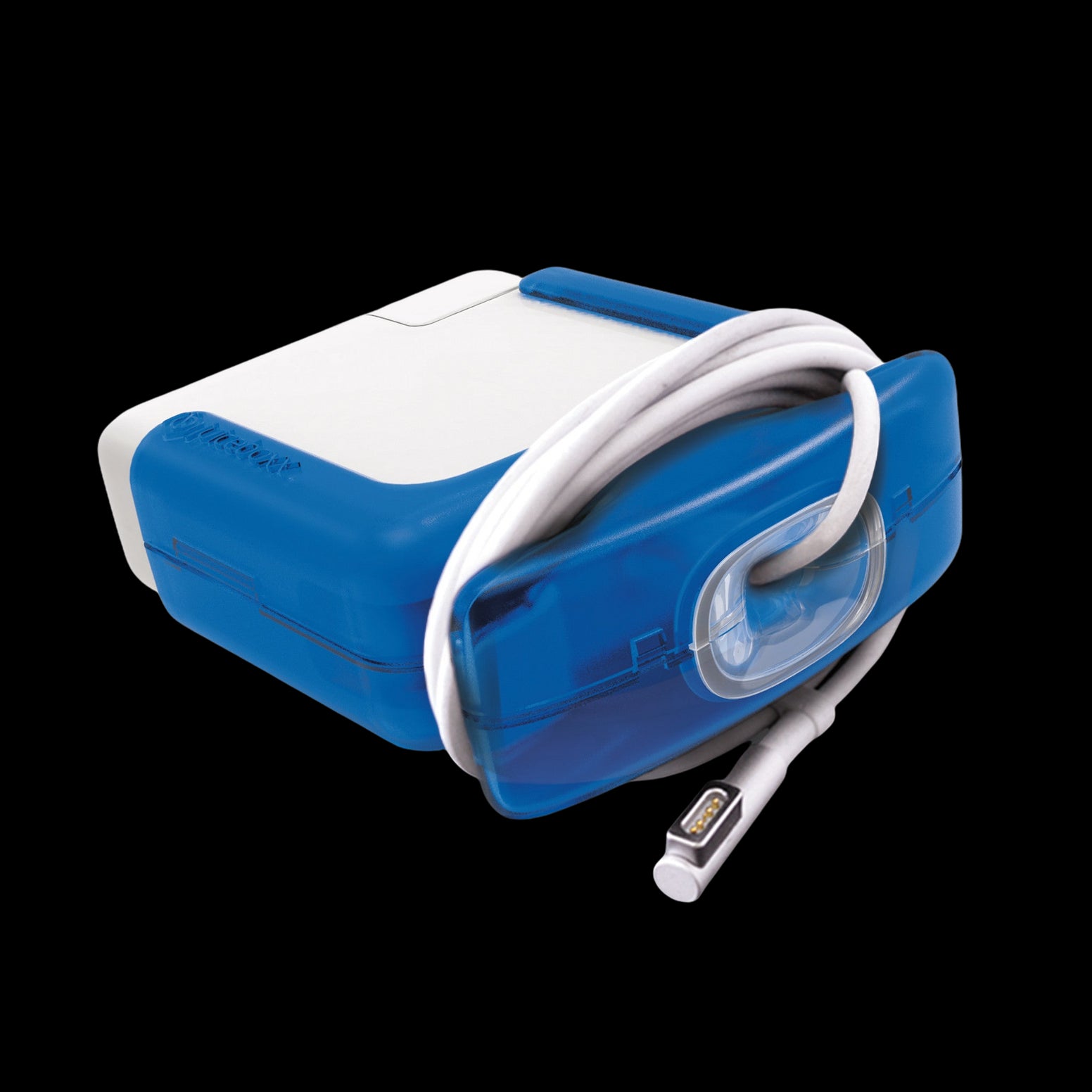 Juiceboxx Charger Case (for 45w Apple Power Adapter/Charger) - Blue